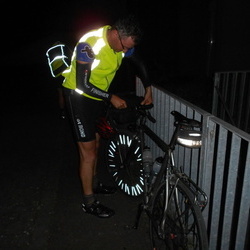 Vorbereitungen fr die lange Nachtfahrt